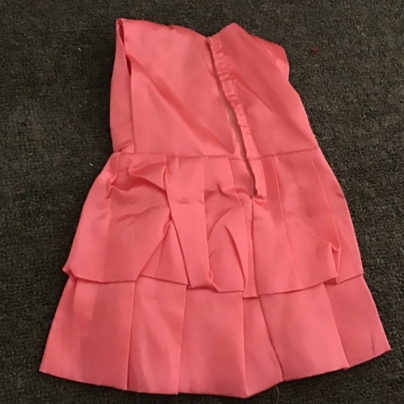 Pink V Neck Dress For 18 Inch Doll - Picture 3 of 5